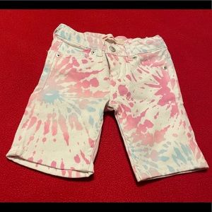 Levi’s 5regular 4-5 yrs girls tie dye shorts